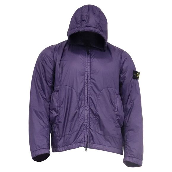 Stone Island Other - Stone Island Hooded Puffer Jacket in Purple Nylon